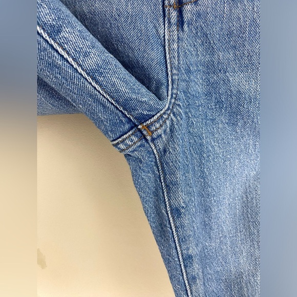 Madewell The Perfect Vintage Jean Stretch Raw Hem Size 27P - Picture 9 of 15